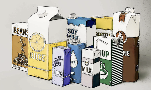 The recycling of liquid food cartons